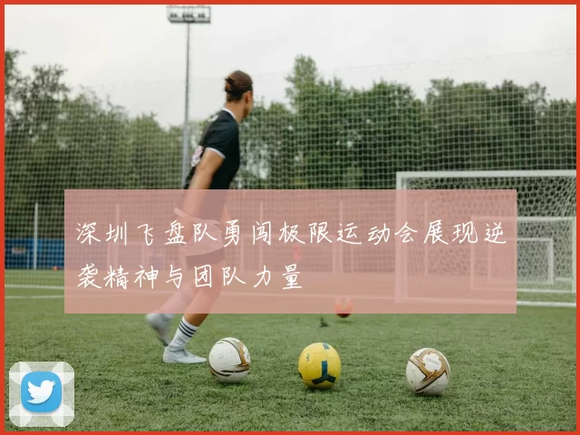 深圳飞盘队勇闯极限运动会展现逆袭精神与团队力量
