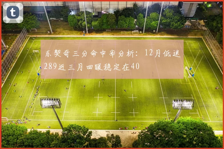 东契奇三分命中率分析:12月低迷289近三月回暖稳定在40