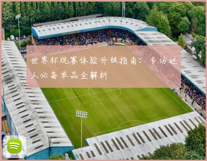 世界杯观赛体验升级指南:专访达人必备单品全解析