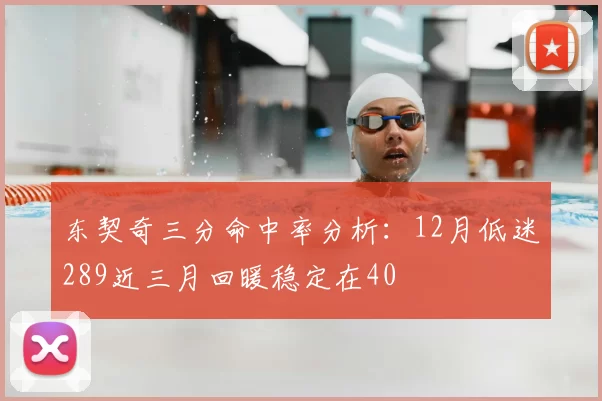 东契奇三分命中率分析：12月低迷289近三月回暖稳定在40